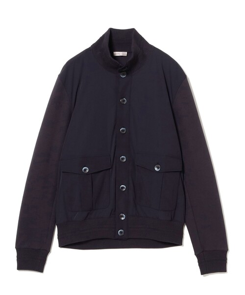 BEAMS F（ビームスエフ）の「HERNO / ドライビングブルゾン（ブルゾン・メンズ・ライトブラウン/ネイビー・S/L/XL/M）」の9枚目の写真