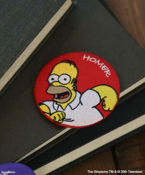 The Simpsons（ザ・シンプソンズ）の「[どの柄かお楽しみ♪]【The Simpsons／BAYFLOW】刺繍缶バッチ（バッジ・レディース・その他・0）」の4枚目の写真
