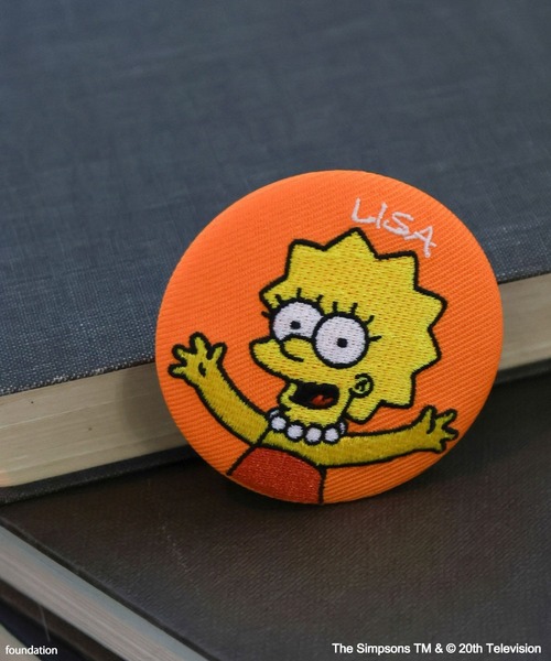 The Simpsons（ザ・シンプソンズ）の「[どの柄かお楽しみ♪]【The Simpsons／BAYFLOW】刺繍缶バッチ（バッジ・レディース・その他・0）」の5枚目の写真