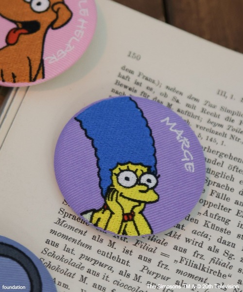 The Simpsons（ザ・シンプソンズ）の「[どの柄かお楽しみ♪]【The Simpsons／BAYFLOW】刺繍缶バッチ（バッジ・レディース・その他・0）」の6枚目の写真