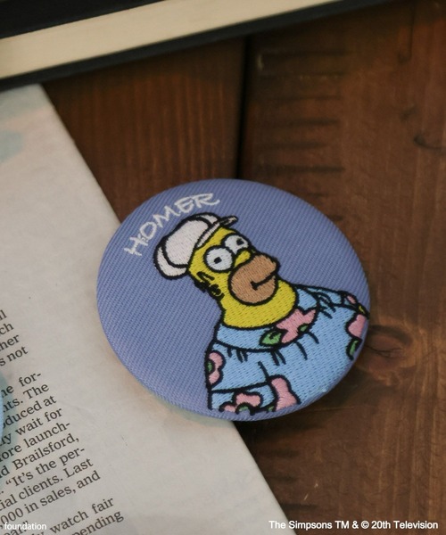 The Simpsons（ザ・シンプソンズ）の「[どの柄かお楽しみ♪]【The Simpsons／BAYFLOW】刺繍缶バッチ（バッジ・レディース・その他・0）」の12枚目の写真