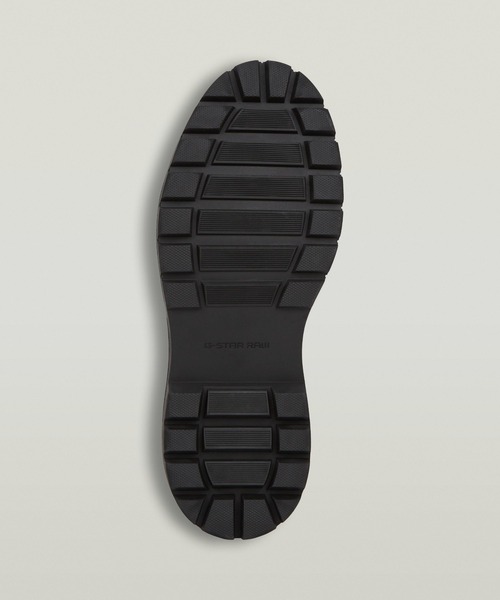 G-STAR（ジースター）の「BLAKE LOAFER/レザーｘデニム 異素材ミックススタッズローファー（ローファー・メンズ・ダークブラック・43/42/41）」の6枚目の写真