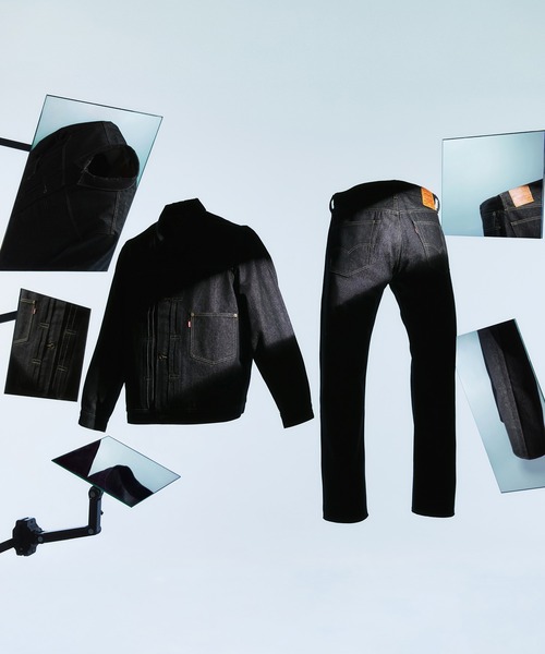 Levi’s/リーバイス PREMIUM BLACK セットアップ PREMIUM BLACK DENIM SETUP（プレミアムブラックデニム