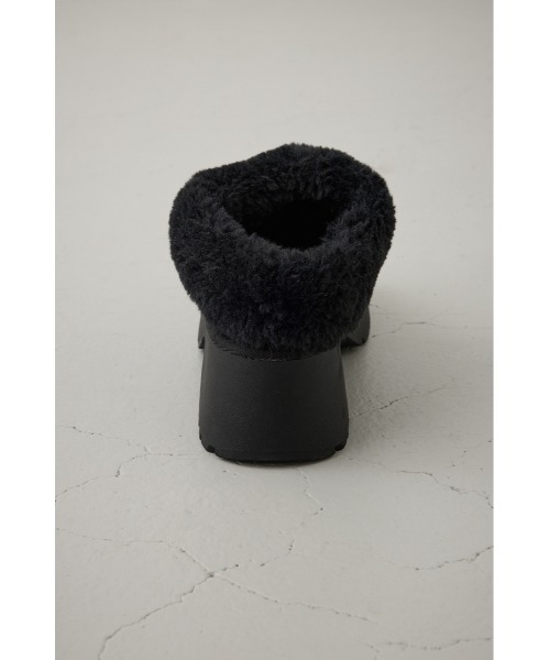 厚底ムートンヒールデザインスリッポン（スリッポン）｜AZUL BY MOUSSY