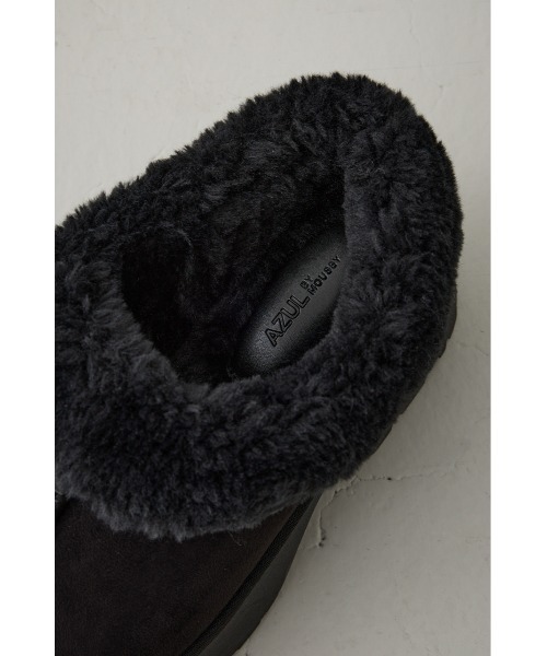 厚底ムートンヒールデザインスリッポン（スリッポン）｜AZUL BY MOUSSY