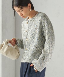 SHIPS | 〈手洗い可能〉ミックス ヤーン ニット ジャケット(カーディガン/ボレロ)