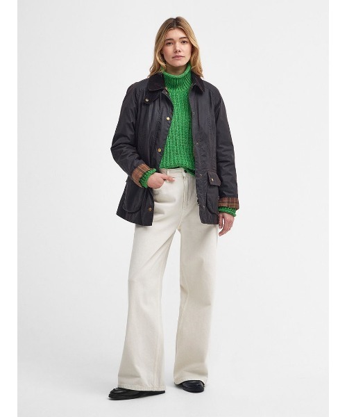 Barbour（バブアー）の「【BEADNELL / ビードネル】ワックス ジャケット（テーラードジャケット・レディース・グリーン/ブラウン/ブラック・10/8）」の20枚目の写真