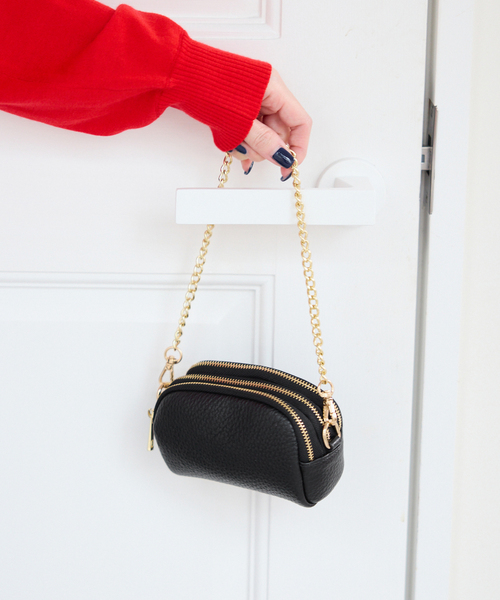 VELETTO（ベレット）の「VELETTO/ベレット ミニショルダーバッグ EL-331-MOD-DO（ショルダーバッグ・レディース・パープル/ブラック・FREE）」の5枚目の写真