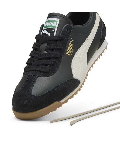 PUMA(プーマ)の「PUMA プーマ ユニセックス アリゾナ レトロ スニーカー(スニーカー・メンズ・ホワイト×ブラック/ボルドー/ライトインディゴブルー/ブラック×ホワイト・23.5cm/22.5cm/22.0cm/28.5cm/29.0cm/23.0cm/24.0cm/27.0cm/25.0cm/30.0cm/28.0cm/26.0cm/29.5cm/27.5cm/26.5cm/25.5cm/24.5cm)」の9枚目の写真
