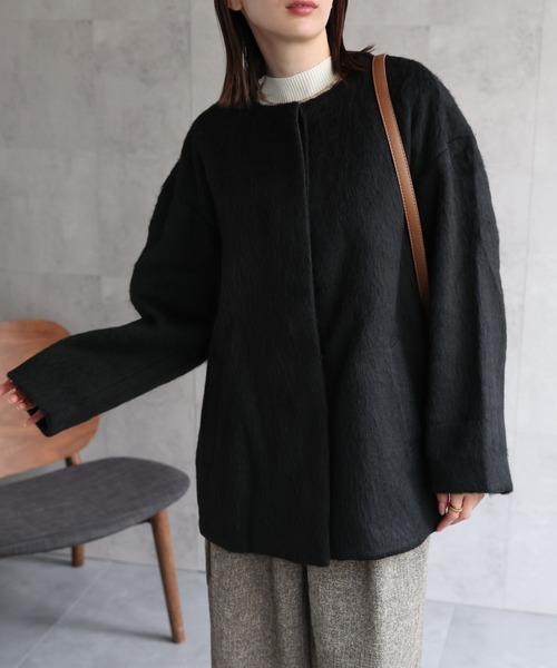 model：162cm 着用サイズ：F