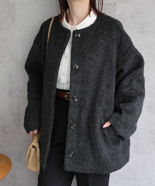 model：162cm 着用サイズ：F