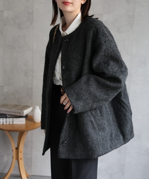 model：162cm 着用サイズ：F
