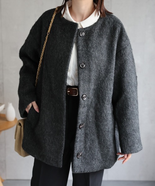 model：162cm 着用サイズ：F