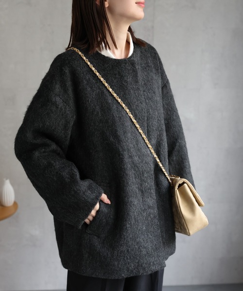 model：162cm 着用サイズ：F