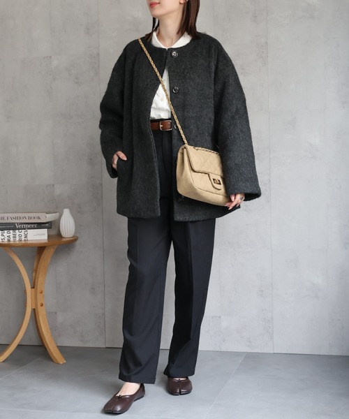 model：162cm 着用サイズ：F