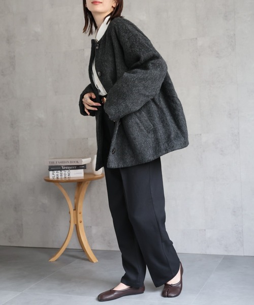 model：162cm 着用サイズ：F