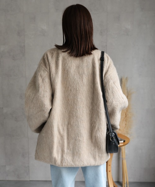 model：162cm 着用サイズ：F