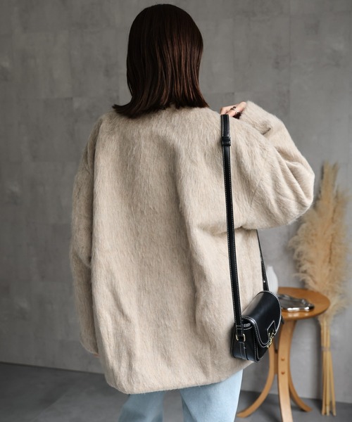 model：162cm 着用サイズ：F