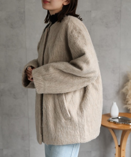 model：162cm 着用サイズ：F