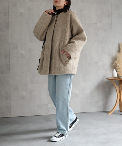 model：162cm 着用サイズ：F