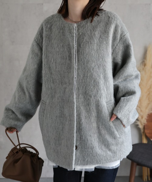 model：162cm 着用サイズ：F