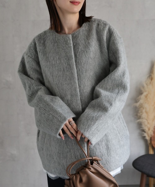 model：162cm 着用サイズ：F