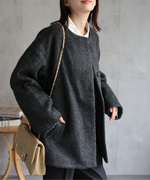 model：162cm 着用サイズ：F