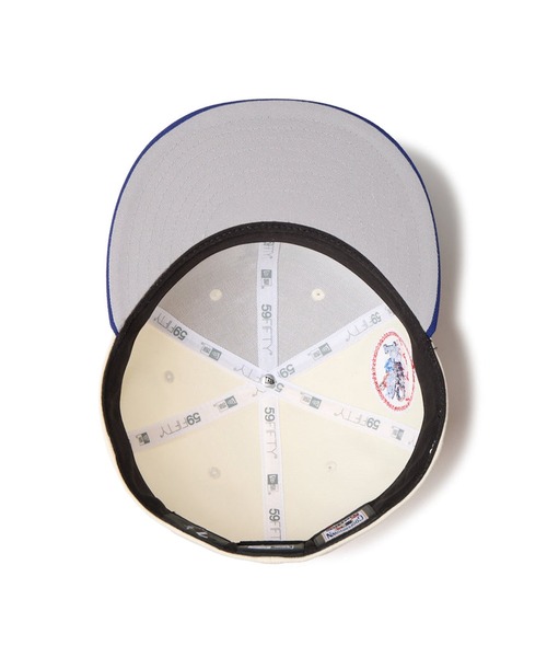 NEW ERA（ニューエラ）の「NEW ERA/ニューエラ キャップ 59FIFTY MLB 2-Tone クーパーズタウン（キャップ・メンズ・ホワイト×ブルー/ホワイト×ネイビー/ホワイト×ブラウン・7 1/8/7 1/4/7 3/8/7 1/2/7）」の10枚目の写真