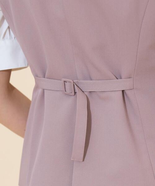 WILLSELECTION（ウィルセレクション）の「ダブルボタンショートジレ（その他トップス・レディース・ピンク/ダークブラウン/ブラック・FREE）」の11枚目の写真