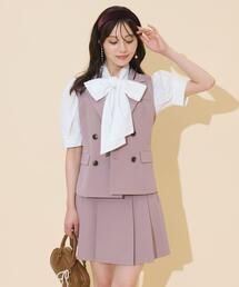WILLSELECTION（ウィルセレクション）の「ダブルボタンショートジレ（その他トップス）」