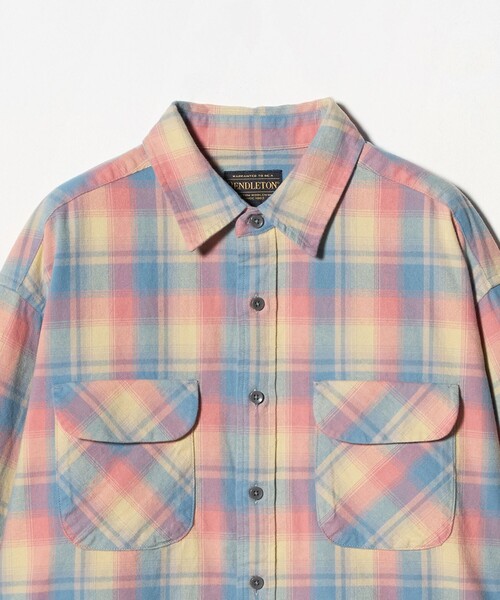 PENDLETON × CGS.＞チェック シャツ（シャツ/ブラウス