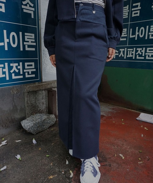 BONBOM×Ameri BONDING PENCIL SKIRT BONBOM×Ameri BONDING PENCIL SKIRT