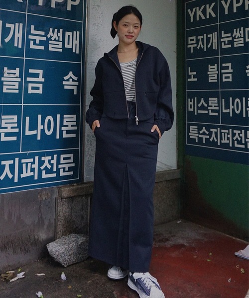 セール】BONBOM×Ameri BONDING PENCIL SKIRT（スカート）｜BONBOM