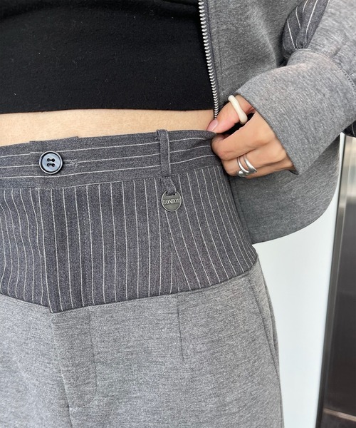 BONBOM×Ameri BONDING PENCIL SKIRT BONBOM×Ameri BONDING PENCIL SKIRT（スカート）｜BONBOM