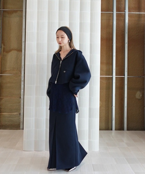 BONBOM×Ameri BONDING PENCIL SKIRT BONBOM×Ameri BONDING PENCIL SKIRT（スカート）｜BONBOM