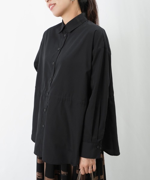 LUCA/LADY LUCK LUCA（ルカ/レディラックルカ）の「LC/LLL ドロストシャツ（シャツ/ブラウス・レディース・オフホワイト/ブラック/ブラウン・FREE）」の13枚目の写真