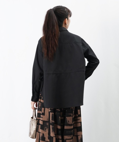 LUCA/LADY LUCK LUCA（ルカ/レディラックルカ）の「LC/LLL ドロストシャツ（シャツ/ブラウス・レディース・オフホワイト/ブラック/ブラウン・FREE）」の15枚目の写真