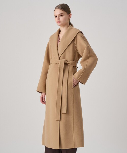 シャルムリバービッグカラーコート（その他アウター）｜ANAYI（アナイ