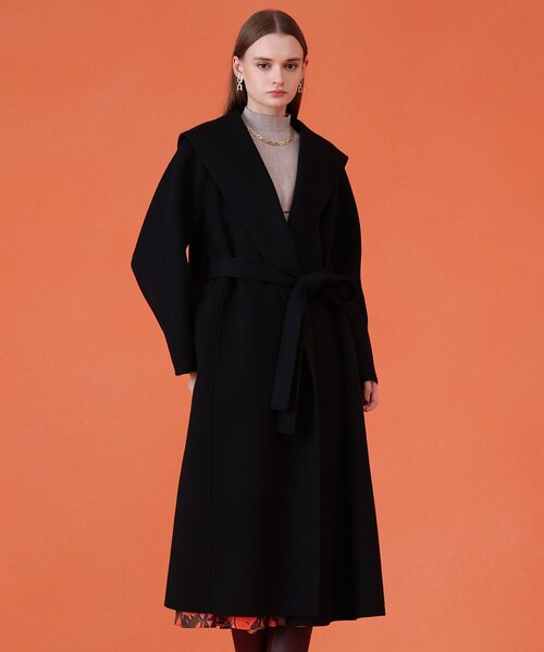 シャルムリバービッグカラーコート（その他アウター）｜ANAYI（アナイ