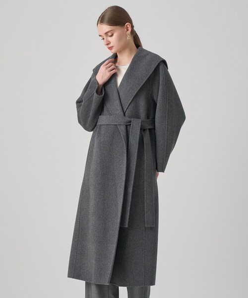 シャルムリバービッグカラーコート（その他アウター）｜ANAYI（アナイ