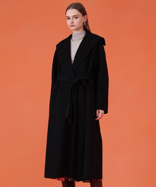 シャルムリバービッグカラーコート（その他アウター）｜ANAYI（アナイ