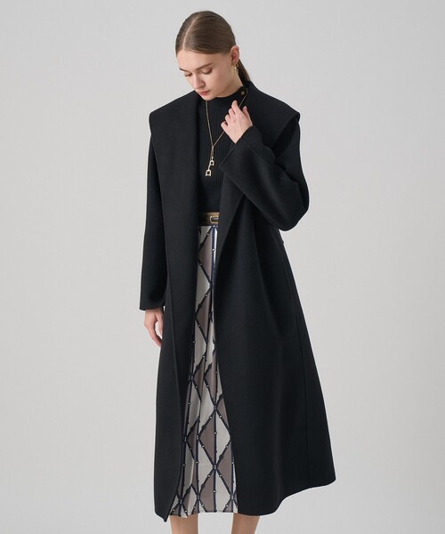 シャルムリバービッグカラーコート（その他アウター）｜ANAYI（アナイ