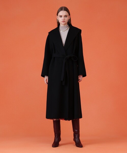 シャルムリバービッグカラーコート（その他アウター）｜ANAYI（アナイ