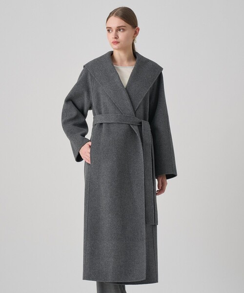 シャルムリバービッグカラーコート（その他アウター）｜ANAYI（アナイ