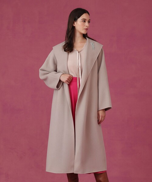 シャルムリバービッグカラーコート（その他アウター）｜ANAYI（アナイ