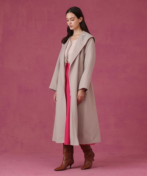 シャルムリバービッグカラーコート（その他アウター）｜ANAYI（アナイ