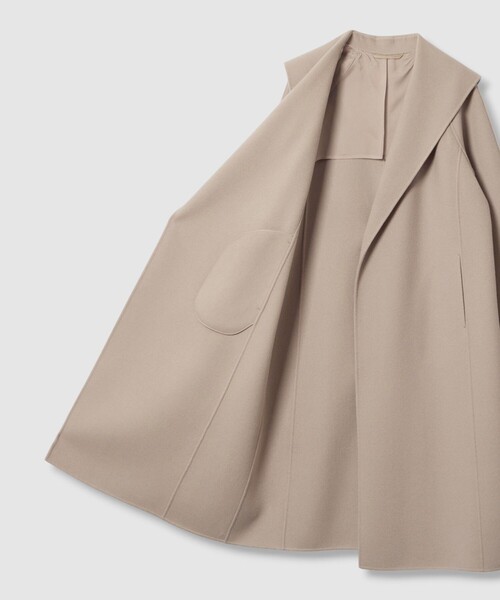 ANAYI（アナイ）の「シャルムリバービッグカラーコート（その他アウター・レディース・キャメル/トップグレー/ベージュ/ブラック・38/36/34）」の21枚目の写真