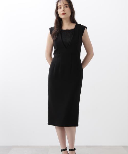 セール】【URBAN PRECIOUS】レースコンビタイトワンピース（ワンピース