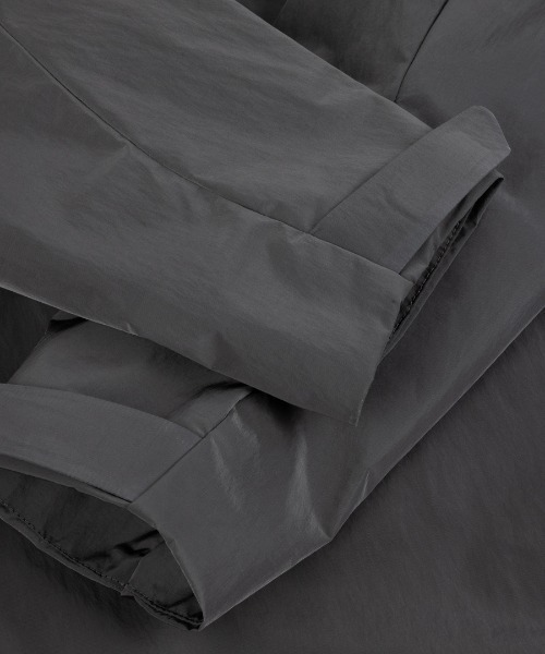 DIME（ダイム）の「Dime/ダイム/TAFFETA WINDBREAKER（ナイロンジャケット・メンズ・グレー/ブラック・L/M）」の6枚目の写真
