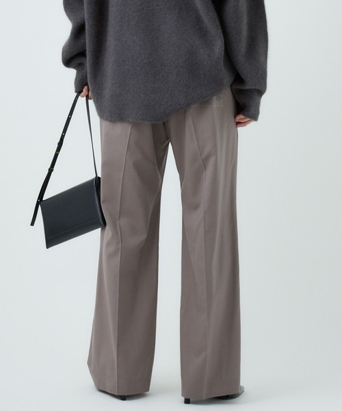 Chaos（カオス）の「Chaos(カオス)/ イージークラシックパンツ  【セットアップ可】（スラックス・レディース・ピンク系その他/モカ・FREE）」の11枚目の写真